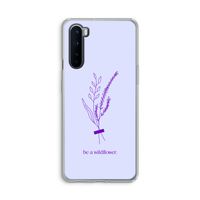 Be a wildflower: OnePlus Nord Transparant Hoesje