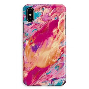 Pastel Echoes: iPhone XS Max Volledig Geprint Hoesje