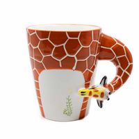 Beker Handgeschilderd Giraf