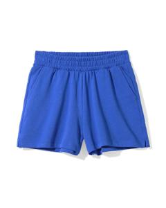 HEMA Dames Sweatshort Felblauw (felblauw)