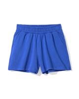 HEMA Dames Sweatshort Felblauw (felblauw)