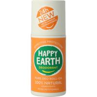 Happy Earth pure deo roll-on rose petitgr Happy Earth pure deo roll-on rose petitgr