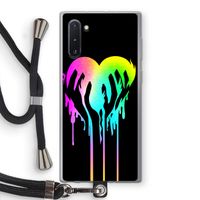 Hold My Heart: Samsung Galaxy Note 10 Transparant Hoesje met koord