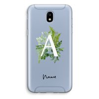 Green Brush: Samsung Galaxy J5 (2017) Transparant Hoesje