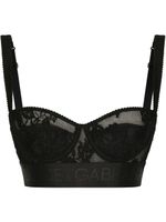 Dolce & Gabbana soutien-gorge en dentelle à balconnets - Noir - thumbnail