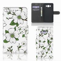 Samsung Galaxy J7 2016 Hoesje Dogwood Flowers