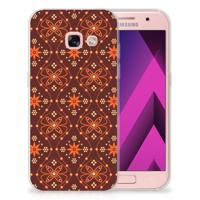 Samsung Galaxy A3 2017 | TPU bumper | Batik Brown