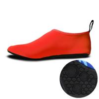 Antislip slijtage-weerstand van dikke rubberen zool duik schoenen en sokken één paar maat: M (rood)