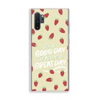 Don't forget to have a great day: Samsung Galaxy Note 10 Plus Transparant Hoesje