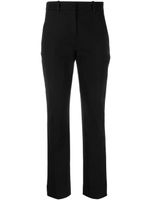 Calvin Klein pantalon en gabardine à coupe courte - Noir