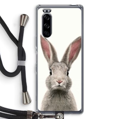 Daisy: Sony Xperia 5 Transparant Hoesje met koord