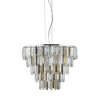 Searchlight Grote kroonluchterClarissa Ø 65cm - 1229-9CC
