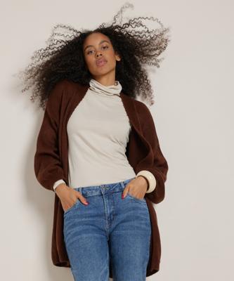 lang vest met zakken