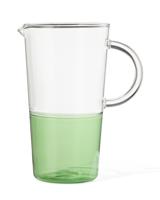 HEMA Karaf 1.6L Glas Met Groen (lichtgroen) HEMA Karaf 1.6L Glas Met Groen (lichtgroen)