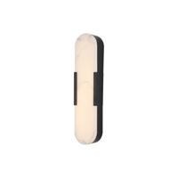 Searchlight WandlampOpaline zwart 50cm - 11139BK