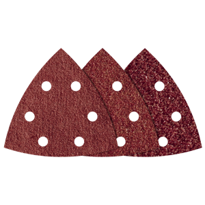 Wolfcraft Hechtschuurbladen | K60, K120, K240 | Ø105mm | 20 stuks - 1787000