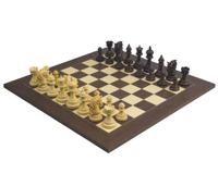 Het Kingsgate Rosewood Palissander Schaakset