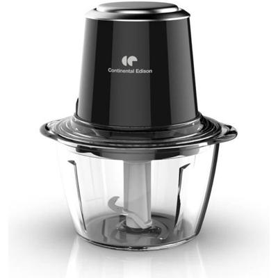 CONTINENTAL EDISON CEMH01 Mini Chopper glazen kom - zwart
