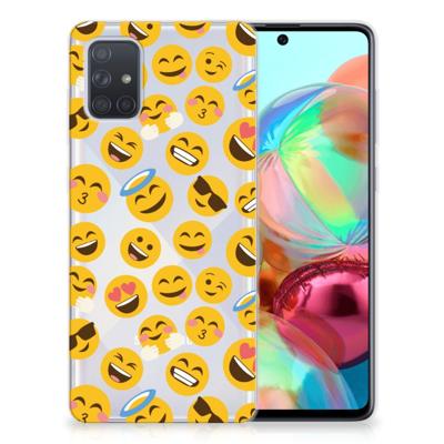 Samsung Galaxy A71 | TPU bumper | Emoji