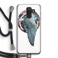 Golden Falcon: Samsung Galaxy J8 (2018) Transparant Hoesje met koord