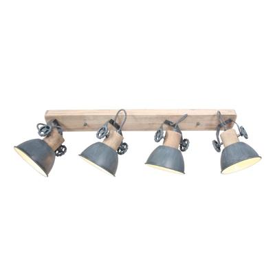 Steinhauer Landelijke plafondlampGearwood 4-lichts - 2729GR