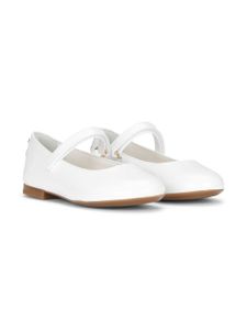 Dolce & Gabbana Kids ballerines à bout rond - Rose