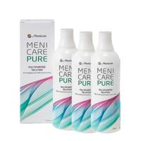 Menicare Pure Voordeelpakket (3x250ml) - Lenzenvloeistof > | 123Optic.com - thumbnail