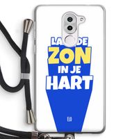 Laat de zon in je hart: Honor 6X Transparant Hoesje met koord