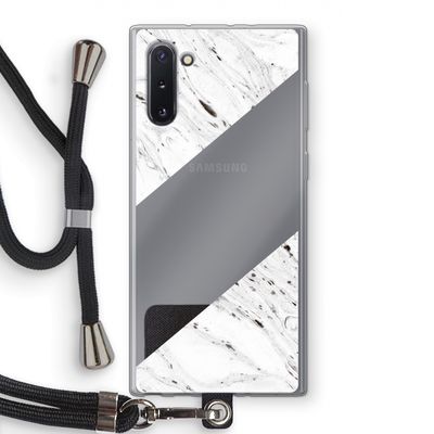 Biggest stripe: Samsung Galaxy Note 10 Transparant Hoesje met koord