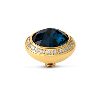 Melano Twisted Lush CZ Steentje Montana Goud