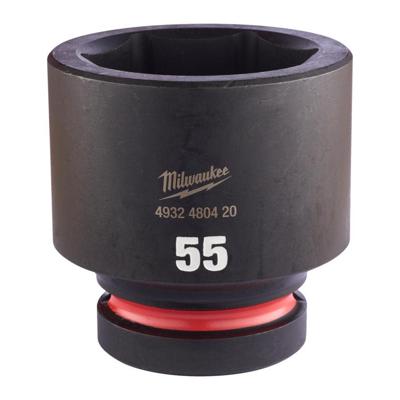 Milwaukee ShockWave™ Krachtdop 1" kort | 55 mm - 4932480420