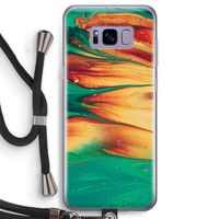 Green Inferno: Samsung Galaxy S8 Transparant Hoesje met koord
