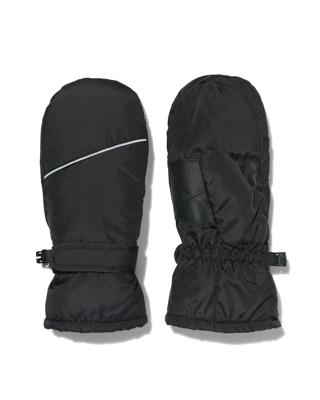 HEMA Kinder wanten waterafstotend zwart (zwart)