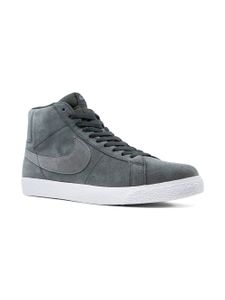 Nike baskets SB Zoom Blazer en daim - Gris