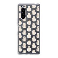 Uilen: Sony Xperia 5 Transparant Hoesje