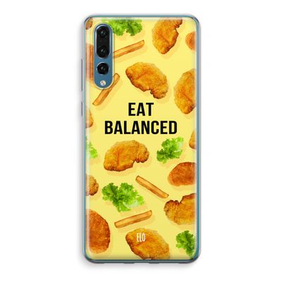 Eat Balanced: Huawei P20 Pro Transparant Hoesje