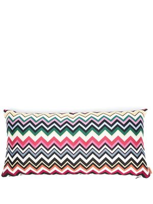 Missoni Home coussin à motif zig-zag - Vert