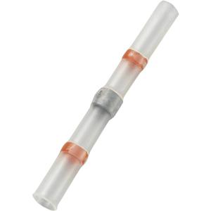 TRU COMPONENTS 736410 Stootverbinder Met krimpkous 0.304 mm² 0.705 mm² Volledig geïsoleerd Rood 30 stuk(s)