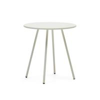 Kave Home Outdoor Bistrotafel 'Montjoi' 70cm, kleur Wit