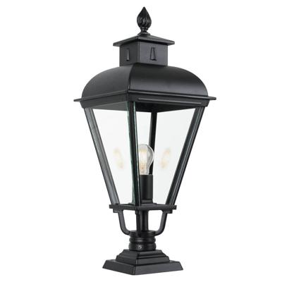 KS Verlichting Oudhollandse sokkellampVondel 66cm - zwart - 5782