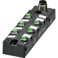 Phoenix Contact SACB- 6/3-L-M12-M8 HD 1197408 Sensor/actuator box M8-verdeler met metalen schroefdraad 1 stuk(s)