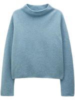 Filippa K pull Mika Yak à col cheminée - Bleu