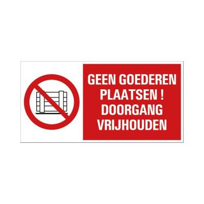 Pick picto geen goederenplaatsen 300mm - Pickup