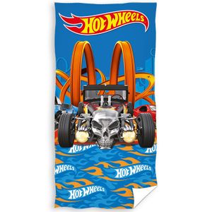 Hot Wheels Strandlaken Skull - 70 x 140 cm - Katoen