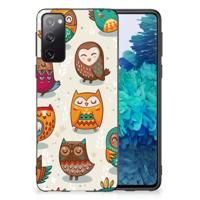 Samsung Galaxy S20 Back Cover Vrolijke Uilen