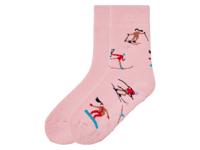 pepperts! 2 paar kinder thermosokken (39-42, Roze)