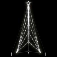 VidaXL Led-kerstboom 615 leds koud wit 404,5 cm