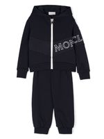 Moncler Enfant logo-print cotton tracksuit - Bleu