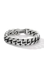 David Yurman bracelet en maille gourmette 14.5 mm - Argent