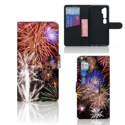 Xiaomi Mi Note 10 Pro | Wallet Case | met Pasjes | Vuurwerk